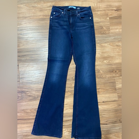 7 for all mankind (b)air size 28 wide leg jeans - Picture 4 of 4